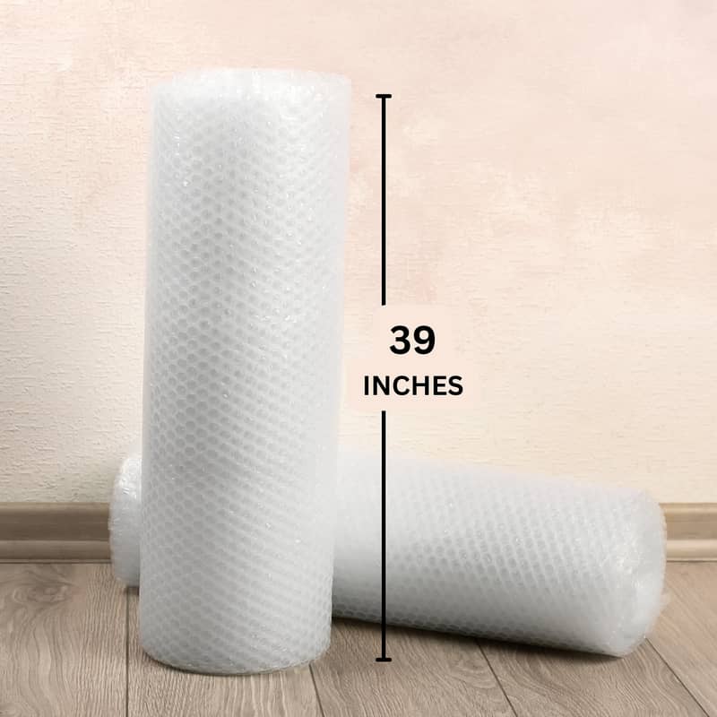 Bubble Wrap, Roll, Plastic Sheet, for Packing Decor Items 2