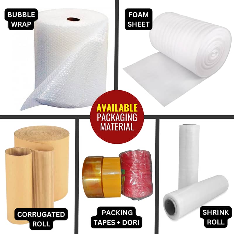 Bubble Wrap, Roll, Plastic Sheet, for Packing Decor Items 3