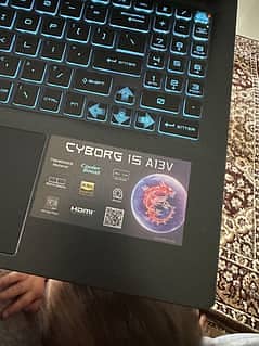 Msi Cyborg Gaming Laptop i7 13 Gen 6 GB Dedicated