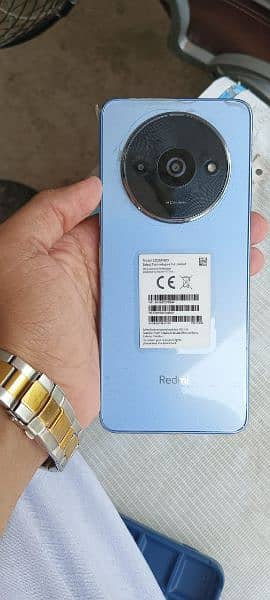 Redmi A3 4/128 used 1 MONTH BOX CHARGER AVAILABLE ha 5