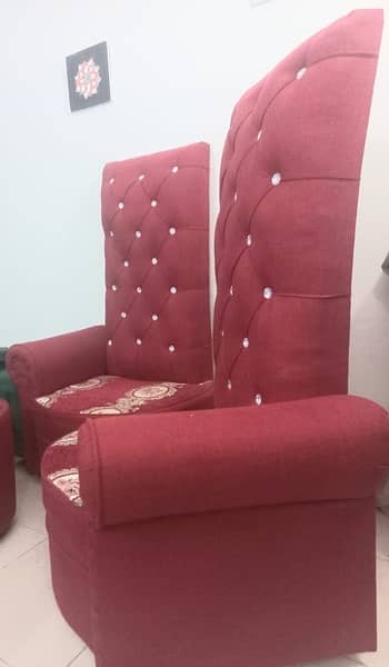Sofa set/ high back /coffee chairs /with coffee table 1