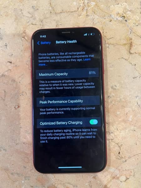 IPhone XR (product red) PTA approved 7
