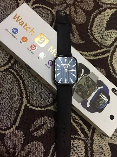 smart watch big display 45mm best watch with wireless charger 8