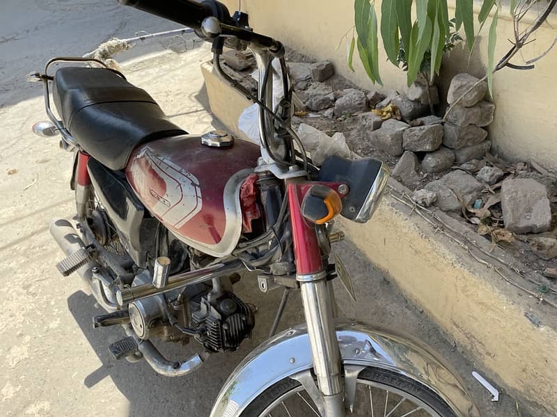 Honda CD 70 2013 model RWP urgent sale 3