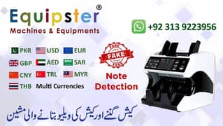 Cash Currency Counter Fake Note Detector Machine, Jaali Note check 0