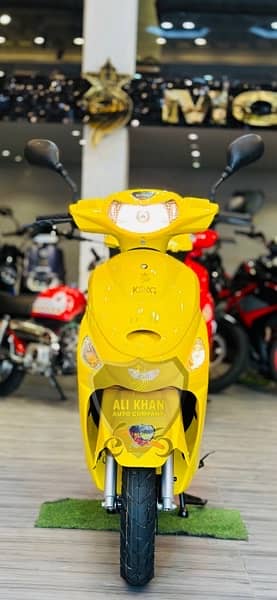 KING SCOOTY 50cc 80cc EFI 75km in 1 liter AUTOMATIC best for Girl Lady 2