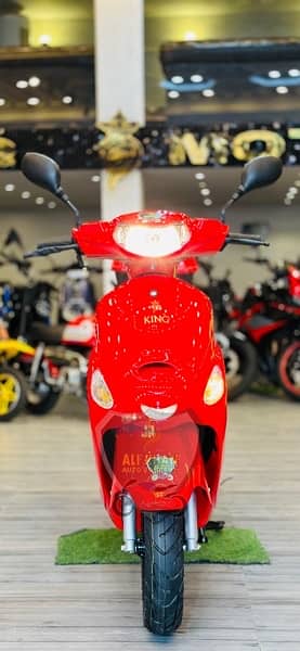 KING SCOOTY 50cc 80cc EFI 75km in 1 liter AUTOMATIC best for Girl Lady 4