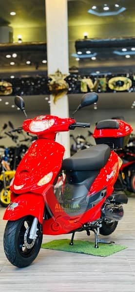 KING SCOOTY 50cc 80cc EFI 75km in 1 liter AUTOMATIC best for Girl Lady 5