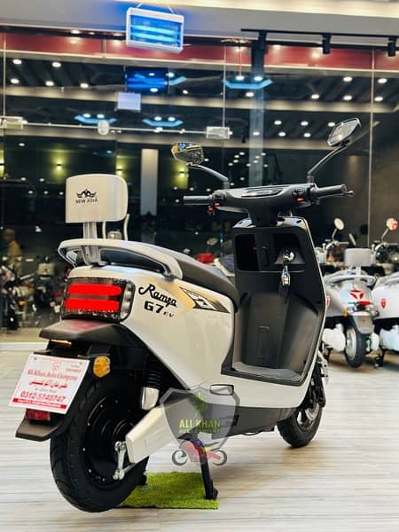 RAMZA G7 EV SCOOTER SCOOTY ( 95 km in 1 charge ) AUTOMATIC BOYS GIRLS 4