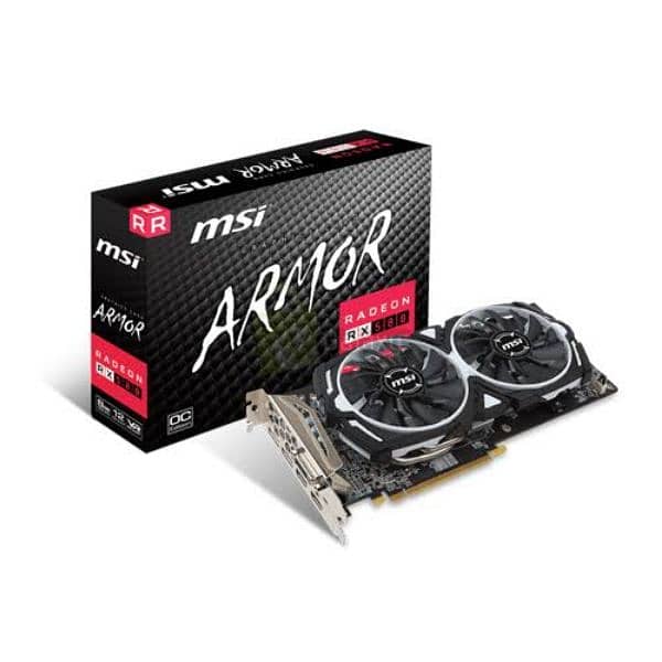 MSI RX 580 8GB ARMOUR OC EDITION 0