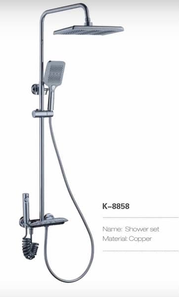 Shower Mixer & Faucet 4