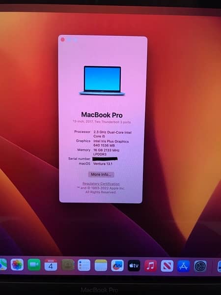 Macbook pro 2017  13” for sale 6