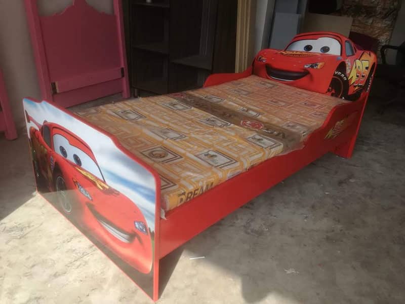 New Style Kids Single Bed for Boys Sale 3D new design 3