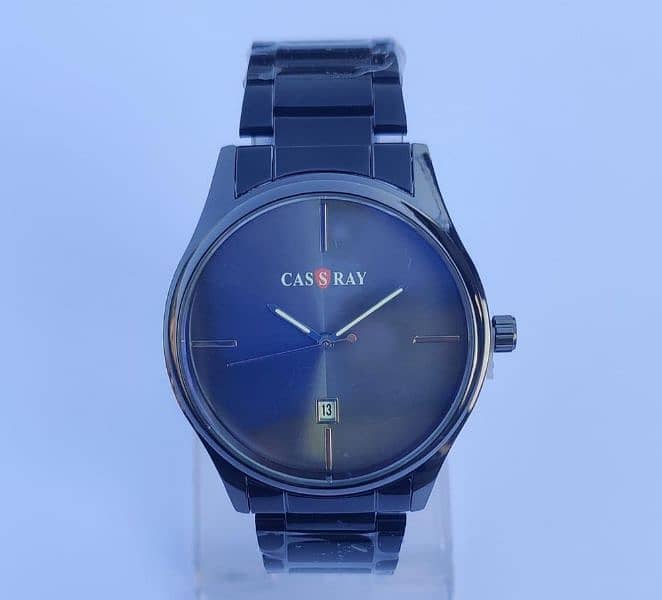 stainless steel analog watch+delivery free 8