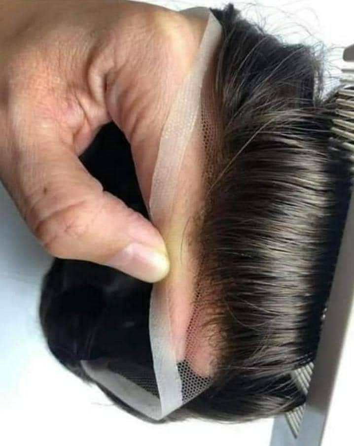 Men wig imported quality hair patch _hair unit(0'3'0'6'4'2'3'9'1'0'1) 6