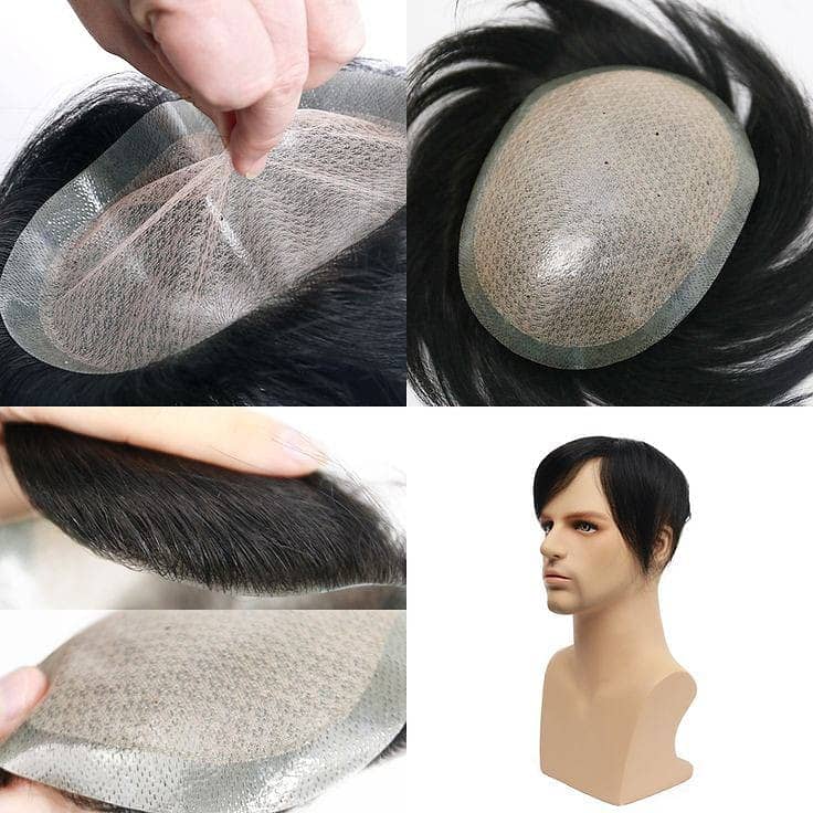 Men wig imported quality hair patch _hair unit(0'3'0'6'4'2'3'9'1'0'1) 8