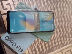 oppo F19 with original box glass change exchange possible