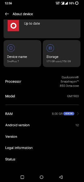 One plus 7 Snapdragon 855 5