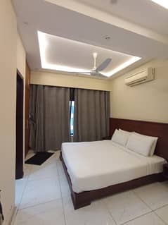 DHA Phase 5 Lower Furnished Kanal One Bed Rooms TV Lounge kitchen Near Jalal Sons near to wateen Chowk 0