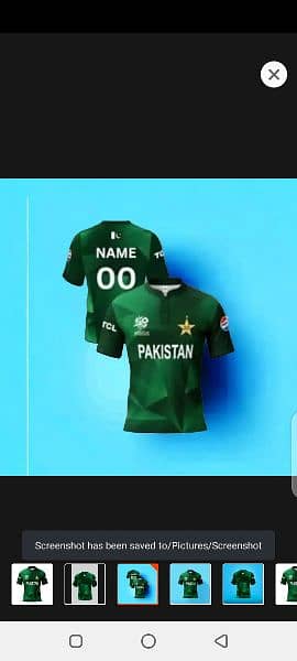 world cup t shirt jersey 2024 Pakistan 1