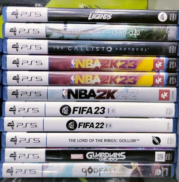 PlayStation ps4 & ps5 used games Available for sale 0