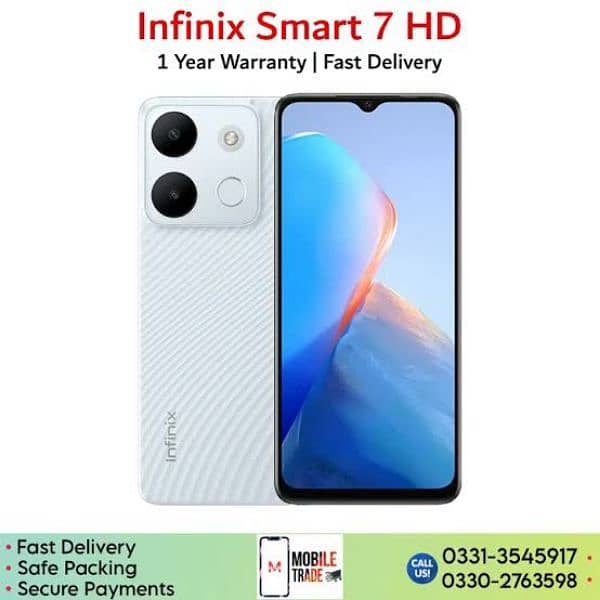 INFINIX SMART 7 HD 2+2 4/64 BOX PACK 3