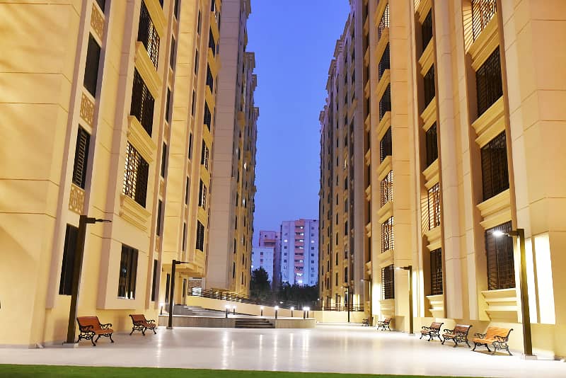 Brand New Flat For Rent In Chapal Courtyard 2 Scheme 33 Karachi 1