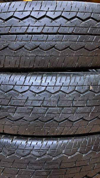 4Tyres Set 145R12 LT 6PR Dunlop Japan Just Like Brand New Condition 1