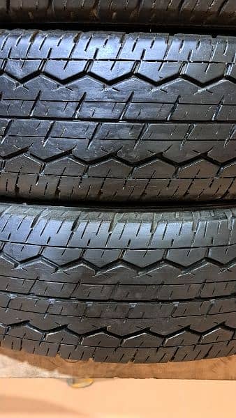 4Tyres Set 145R12 LT 6PR Dunlop Japan Just Like Brand New Condition 3