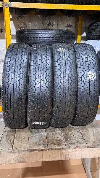 4Tyres Set 145R12 LT 6PR Dunlop Japan Just Like Brand New Condition 5