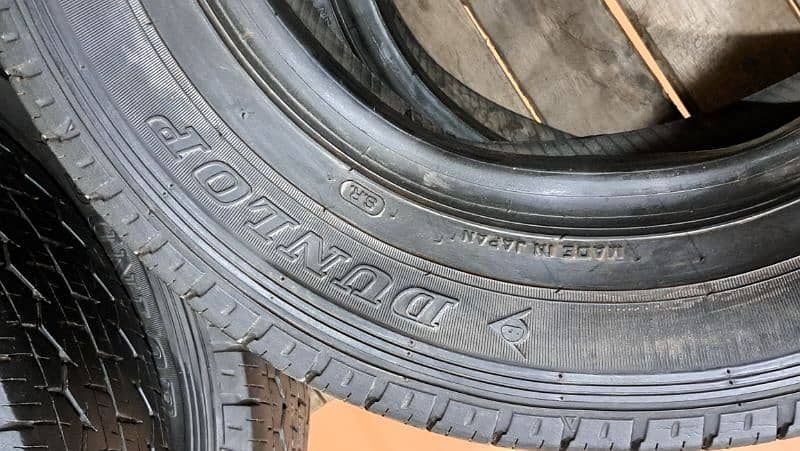 4Tyres Set 145R12 LT 6PR Dunlop Japan Just Like Brand New Condition 6