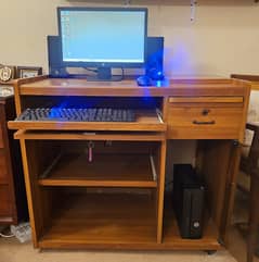 PERFECT COMPUTER TABLE- EXCELLENT LIKE NEW- 03305562119