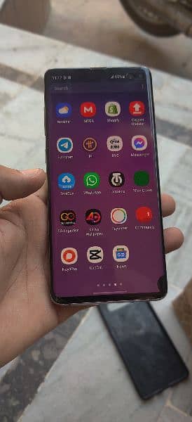 Samsung Galaxy S10 plus officially approved 8/128 dull sim full box 1