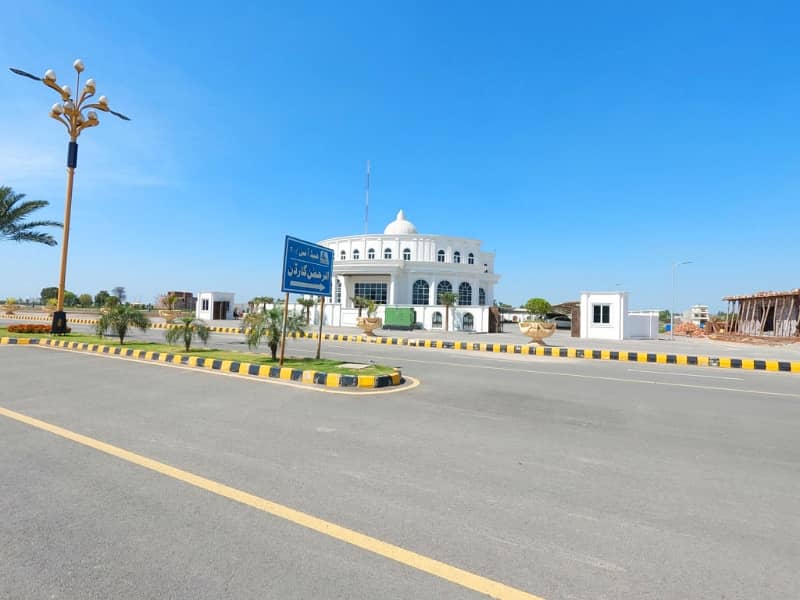 Residential Plots For Sale In Block Miracle City || Al Rehman Garden Phase 7 14