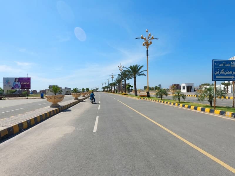 Residential Plots For Sale In Block Miracle City || Al Rehman Garden Phase 7 15