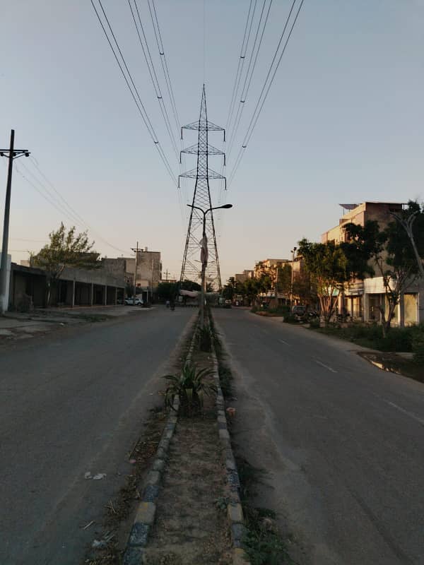On 100ft Road 3 Marla Commercial Plot For Sale In Pak Arab Society Lahore 5