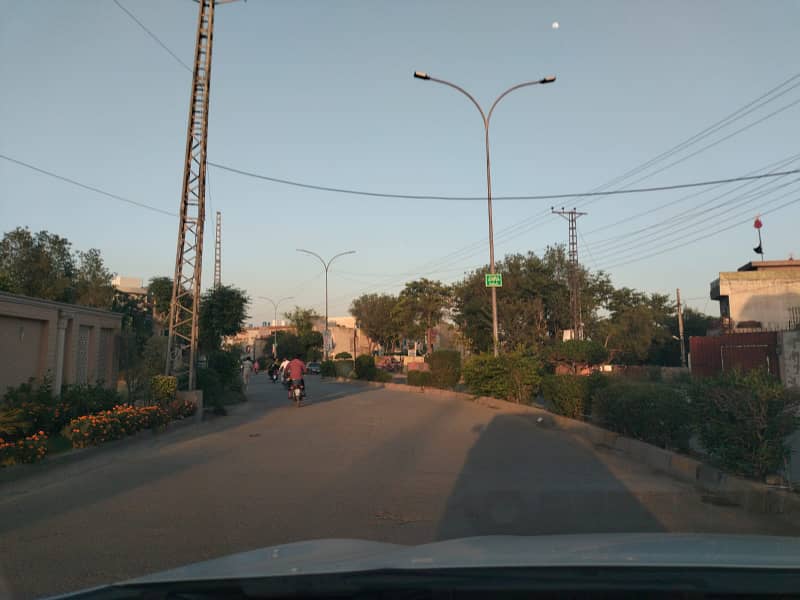 On 100ft Road 3 Marla Commercial Plot For Sale In Pak Arab Society Lahore 7