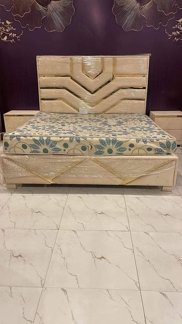 Poshish bed/bed set/bed for sale/king size bed/double bed/furniture 17