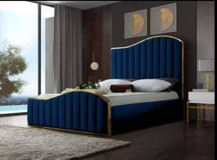Poshish bed/bed set/bed for sale/king size bed/double bed/furniture 1