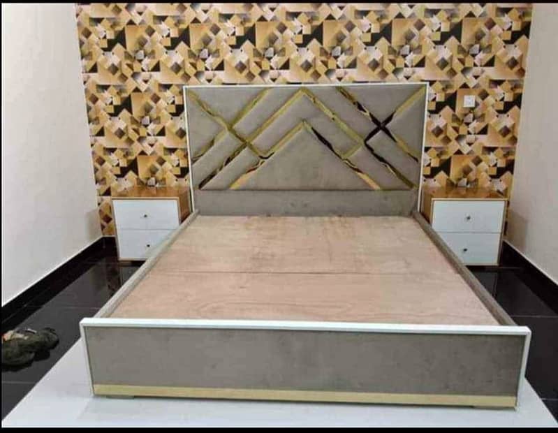 Poshish bed/bed set/bed for sale/king size bed/double bed/furniture 3