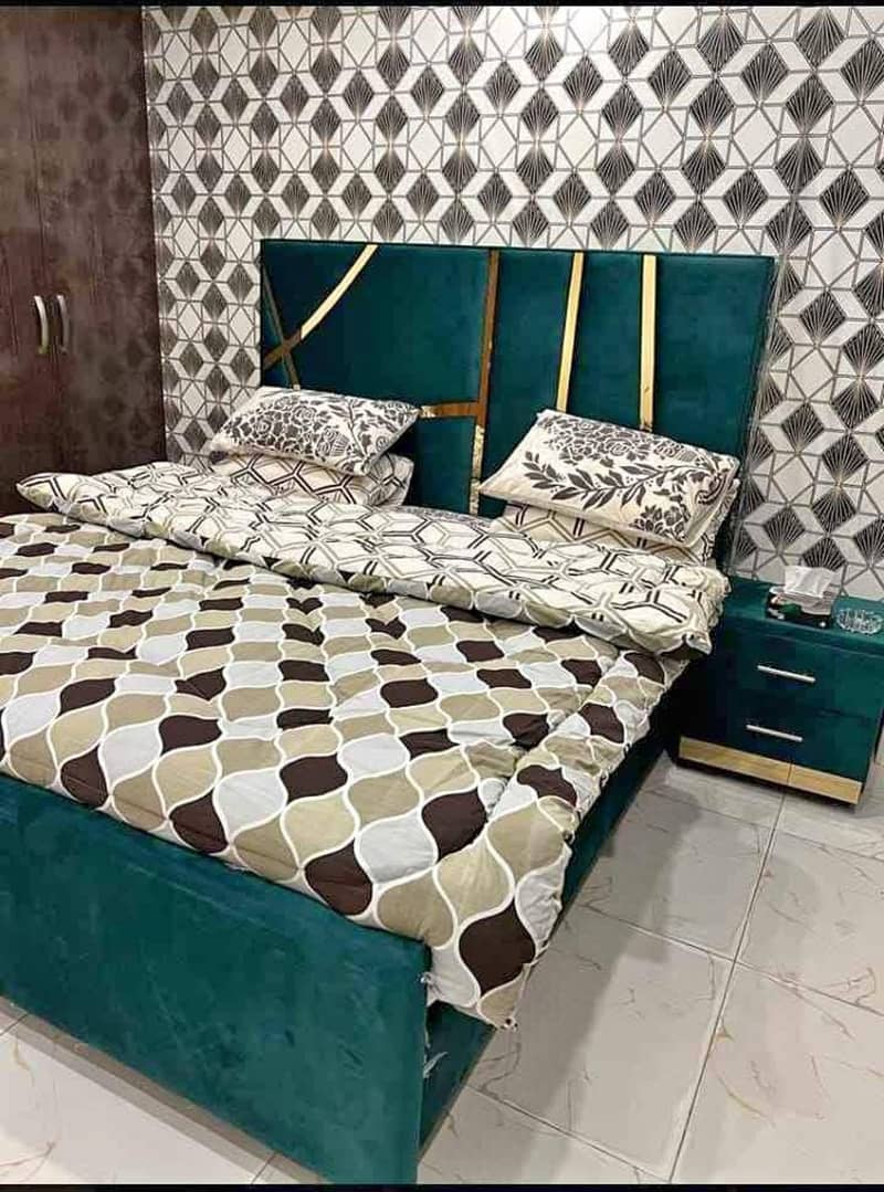 Poshish bed/bed set/bed for sale/king size bed/double bed/furniture 16