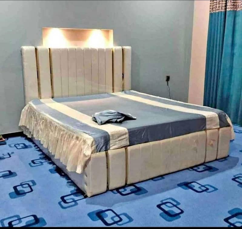 Poshish bed/bed set/bed for sale/king size bed/double bed/furniture 13