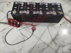lithium ion Lifepo4 battery 24 volt 100amp