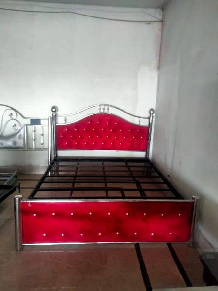 Steel Double Bed 2