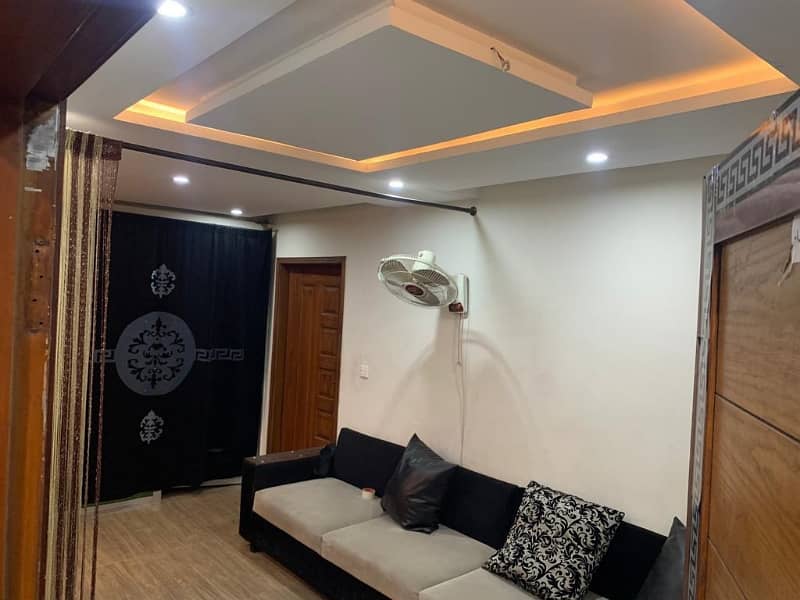 1 bed apartment available for rent in AA block bahria town lahore 4