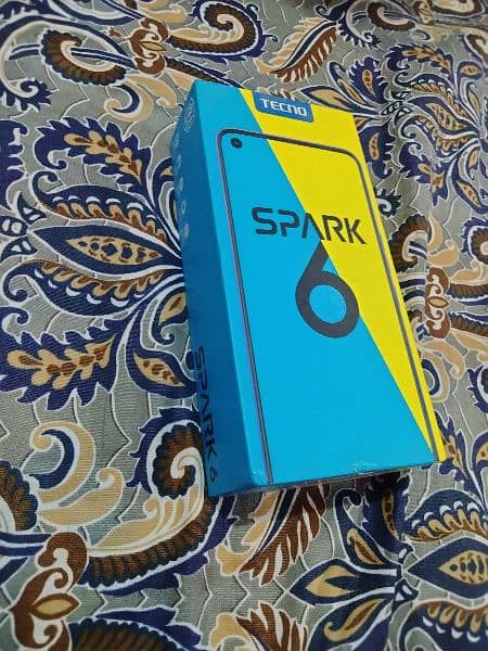 tecno spark 6 pta official approved with box and cover 8