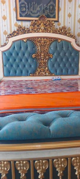 Bed set /Side table / king size bed/ Dressing table/ Ded dressing. 1