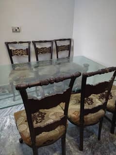 6 Chair Chinoti Dining Table