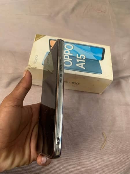 Oppo A15 with box 3