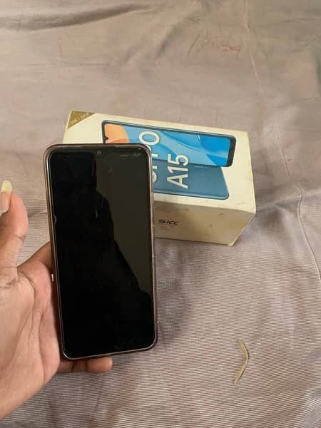 Oppo A15 with box 4